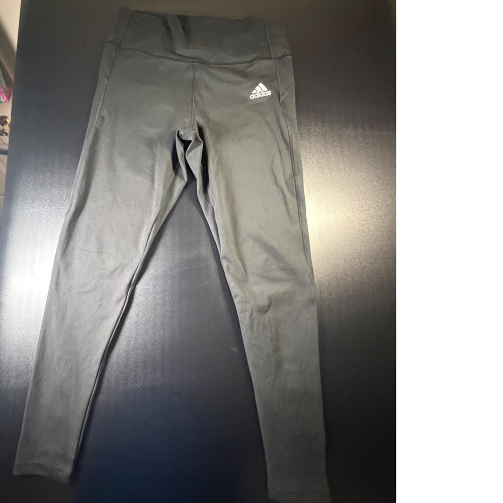 Adidas Aeroready Women Black High Rise Training Leggings Tights RN 88387